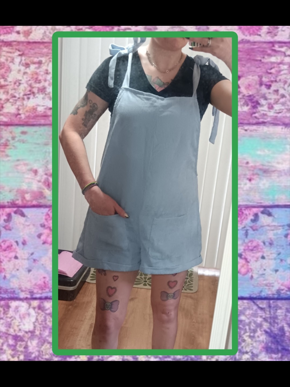 Tie-Shoulder Romper